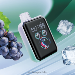 MOTI Triplus Vape desechable de 20k (5%, 20000 inhalaciones) hielo de uva FJ4604 Moti Vape Desechable Chile
